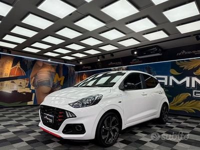 Usata Hyundai i10 N Line 101 CV (74 kW) 2023 Bianco Utilitaria