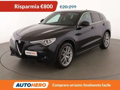 Usata Alfa Romeo Stelvio Executive 209 CV (153 kW) 2018 Nero SUV
