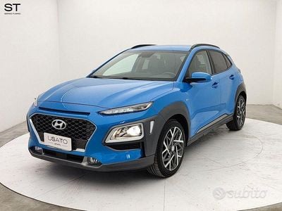 Usata Hyundai Kona 141 CV (103 kW) 2019 Blu SUV