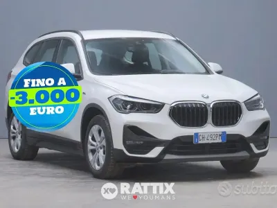 Usata BMW X1 Advantage 125 CV (91 kW) 2021 Bianco SUV