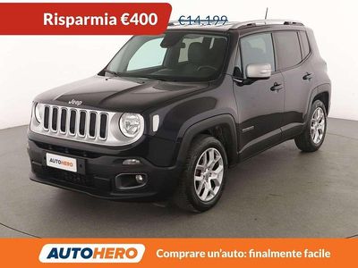 Usata Jeep Renegade Limited 120 CV (88 kW) 2017 Nero SUV