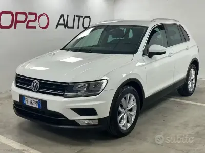 Usata VW Tiguan Business 150 CV (110 kW) 2016 Bianco SUV