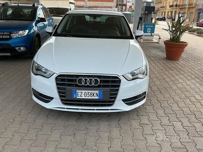 Usata Audi A3 Ambiente 110 CV (80 kW) 2015 Bianco Berlina
