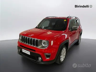 Usata Jeep Renegade Limited 150 CV (110 kW) 2020 Rosso SUV