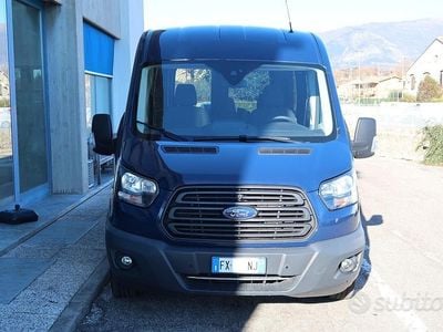 Usata Ford Transit Trend 131 CV (96 kW) 2019 Blu Station wagon