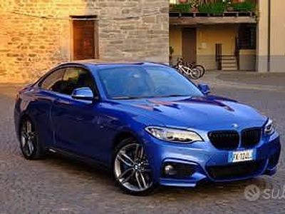 Usata BMW 230 Coupé M Sport 252 CV (185 kW) 2017 Blu/azzurro Coupé