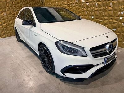 Usata Mercedes A45 AMG Premium Plus 381 CV (280 kW) 2018 Bianco Berlina