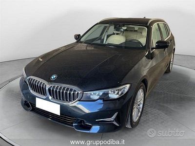 Usata BMW 320e Luxury Line 190 CV (139 kW) 2020 Nero Station wagon