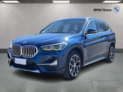 Begagnad BMW X1 xLine 150 HK (110 kW) 2022 Blå SUV