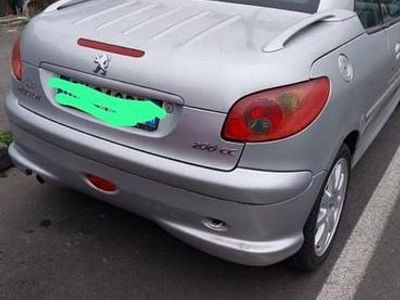 Usata Peugeot 206 2001 Grigio Cabrio