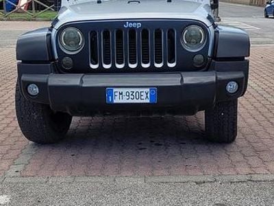 Usata Jeep Wrangler 177 CV (130 kW) 2010 Grigio SUV