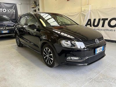 Brugt VW Polo Highline 90 HK (66 kW) 2017 Sort Sedan