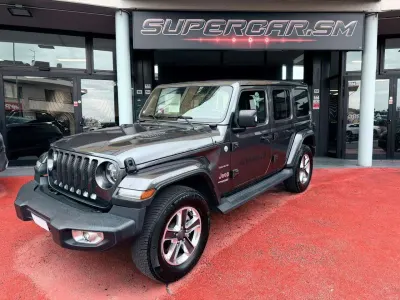 Używany Jeep Wrangler Unlimited Sahara 200 KM (147 kW) 2018 Szary SUV