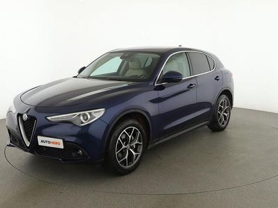 Usata Alfa Romeo Stelvio Executive 210 CV (154 kW) 2018 Blu SUV