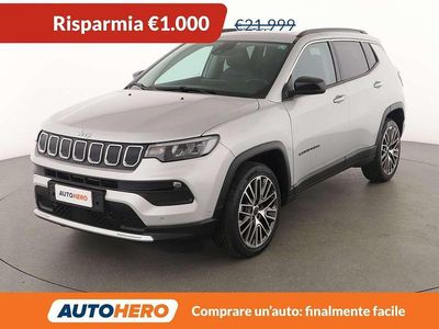 Usata Jeep Compass Limited 131 CV (96 kW) 2022 Argento SUV