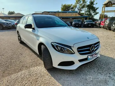 Usata Mercedes C220 Premium 170 CV (125 kW) 2016 Bianco Station wagon