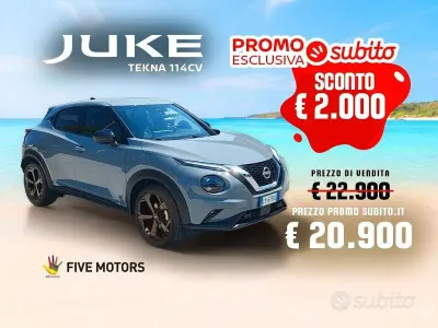 Usata Nissan Juke Tekna 114 CV (83 kW) 2025 Grigio SUV