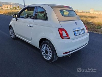 Usata Fiat 500 69 CV (50 kW) 2020 Bianco Cabrio