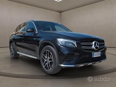 Usata Mercedes GLC250 203 CV (149 kW) 2018 Nero SUV