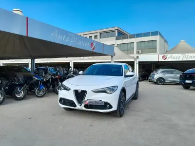 Usata Alfa Romeo Stelvio Executive 210 CV (154 kW) 2019 Bianco SUV