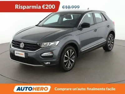 Usata VW T-Roc Style 110 CV (80 kW) 2021 Grigio SUV