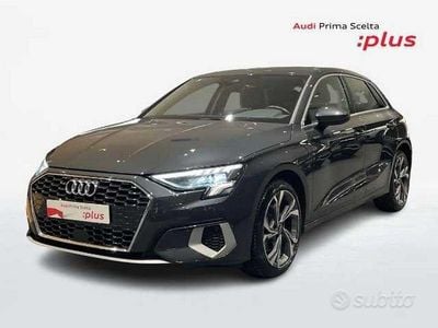 Usata Audi A3 Advanced 203 CV (149 kW) 2022 Grigio Berlina