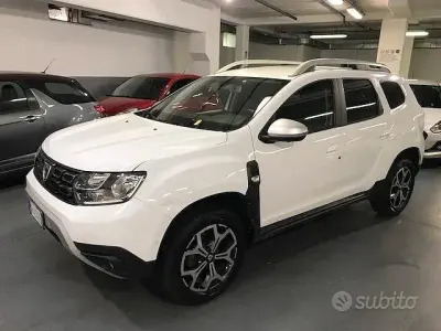 Usata Dacia Duster Prestige 109 CV (80 kW) 2018 Bianco SUV