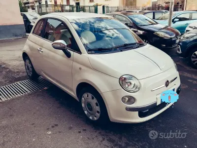 Usata Fiat 500 Lounge 69 CV (50 kW) 2014 Bianco Berlina