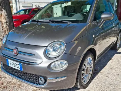 Usata Fiat 500 Lounge 95 CV (69 kW) 2016 Grigio Utilitaria