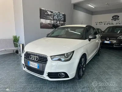 Usata Audi A1 Ambition 105 CV (77 kW) 2010 Bianco Utilitaria