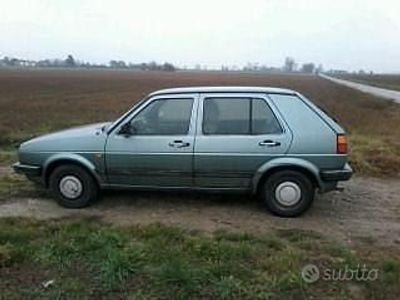 Usata VW Golf II 54 CV (39 kW) 1988 Verde Utilitaria