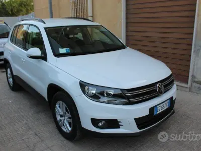 Usata VW Tiguan Sportline 110 CV (80 kW) 2015 Bianco SUV