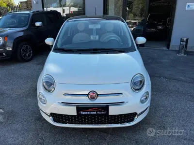 Käytetty Fiat 500 Lounge 69 HP (50 kW) 2018 Valkoinen Sedan