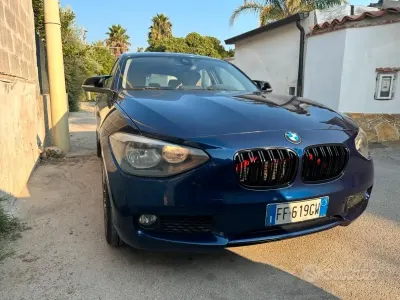 Usata BMW 120 184 CV (135 kW) 2014 Blu Utilitaria