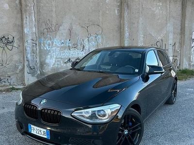 Usata BMW 116 2014 Nero Utilitaria