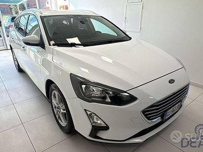 Usata Ford Focus Titanium X 120 CV (88 kW) 2020 Bianco Station wagon