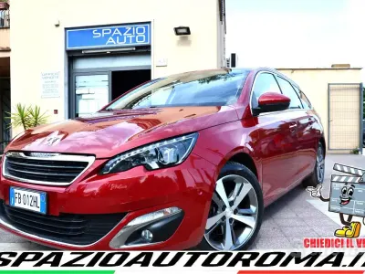 Usata Peugeot 308 Allure 150 CV (110 kW) 2015 Rosso Station wagon