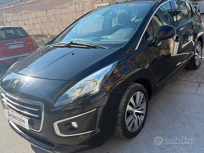 Usata Peugeot 3008 110 CV (80 kW) 2015 Nero Station wagon