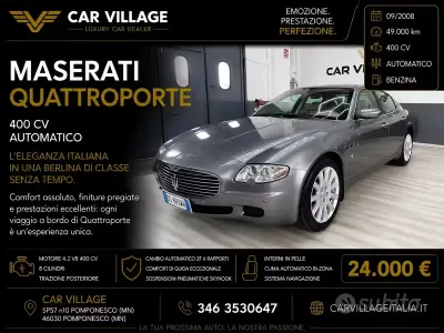 Usata Maserati Quattroporte 400 CV (294 kW) 2008 Grigio Berlina