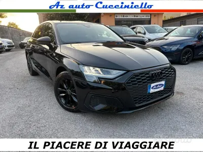 Usata Audi A3 Sport 150 CV (110 kW) 2021 Nero Berlina