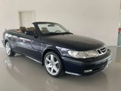 Usata Saab 9-3 Anniversary 150 CV (110 kW) 2002 Blu/azzurro Cabrio