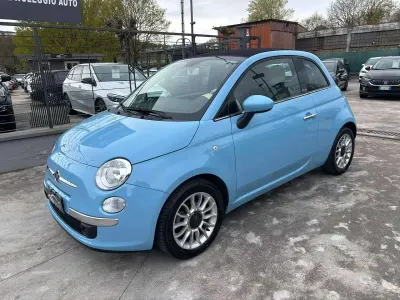 Usata Fiat 500C Lounge 69 CV (50 kW) 2011 Blu/azzurro Cabrio