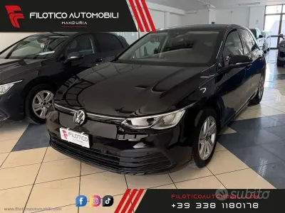 Usata VW Golf VIII Life 150 CV (110 kW) 2022 Nero Berlina