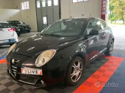 Usata Alfa Romeo MiTo Distinctive 79 CV (58 kW) 2010 Nero Utilitaria