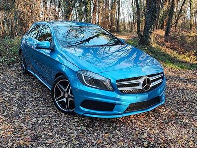 Usata Mercedes A200 Premium 136 CV (100 kW) 2015 Blu Berlina