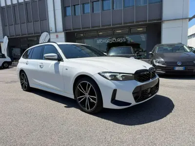 Usata BMW 318 M Sport 150 CV (110 kW) 2024 Bianco metalizzato Station wagon