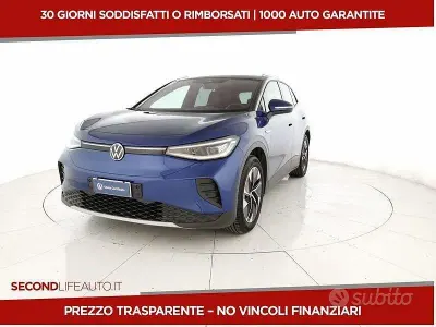 Usata VW ID.4 Business 69 kW (95 CV) 2021 Blu SUV