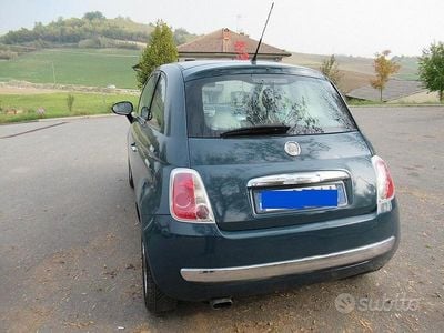Usata Fiat 500 Lounge 69 CV (50 kW) 2008 Blu Berlina