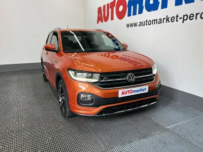 Usata VW T-Cross R-line 110 CV (80 kW) 2022 Arancione SUV