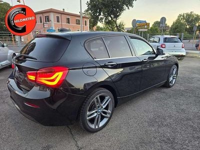 Usata BMW 116 Advantage 116 CV (85 kW) 2017 Nero Utilitaria